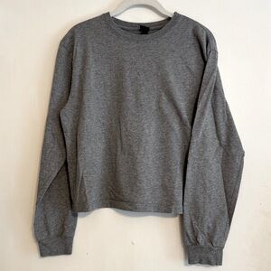 Wild Fable Heather Gray Long Sleeve T-Shirt